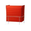 Alcove Highback Sofa red-rental-furniture in paris