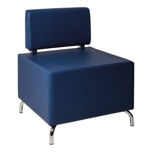 Armchair Cubos blue- Rental-furniture in Paris-France