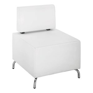 Armchair Cubos white - Rental-furniture in Paris-France