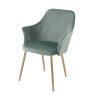 Lira chair green - Rental-furniture in Paris- France