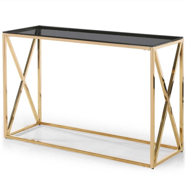 Desk Gold Metal - Rental-furniture Hire in Paris-France