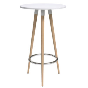 Design Rental furniture Horten-Table-white/oak - Furniture Rental Paris.