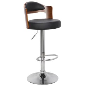 Lounge Event Furniture BarStool I Galles wooden-black barstool chair